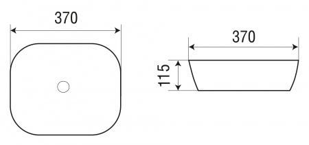 Накладная раковина WeltWassaer Elbach ELBACH 2184 MB фото