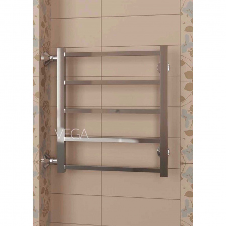 Водяной полотенцесушитель Terminus Вега П5 4620768886638 500х606 с боковым подключением фото