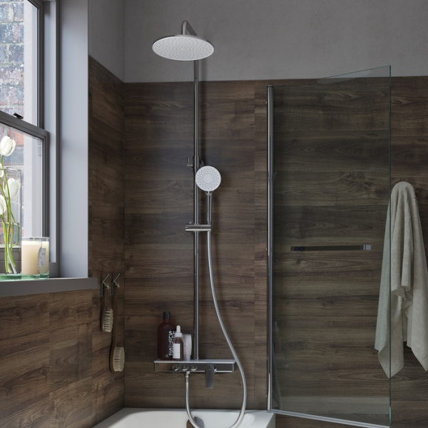 Душевая система Iddis Shelfy SHESB3Bi06 хром фото