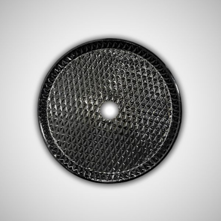 Накладная раковина из стекла Comforty GL03 00-00011841 36x36 черное стекло фото