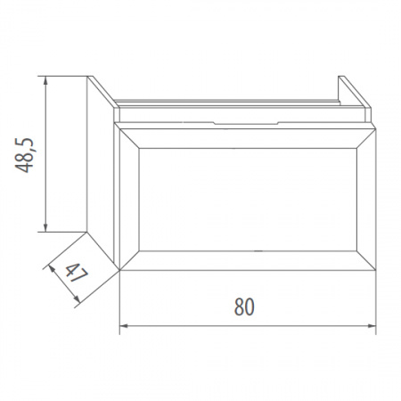 Тумба под раковину Eban Paola&Chiara FBSPA080-PG 80 см фото