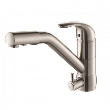 Смеситель для кухни кухни с фильтром для воды Kaiser Safira 15066-5 серебро фото