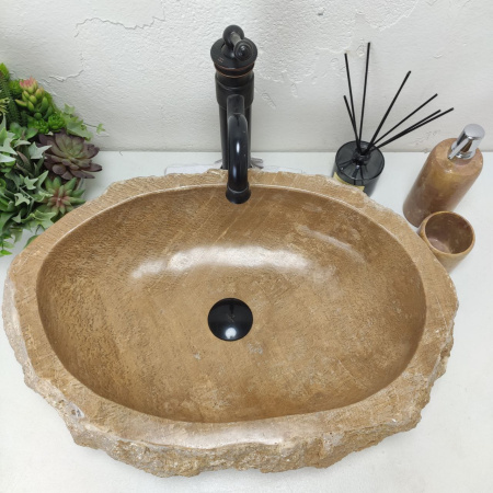 Накладная раковина из оникса Erozy Sunset EO-01444 (60*41*15) фото