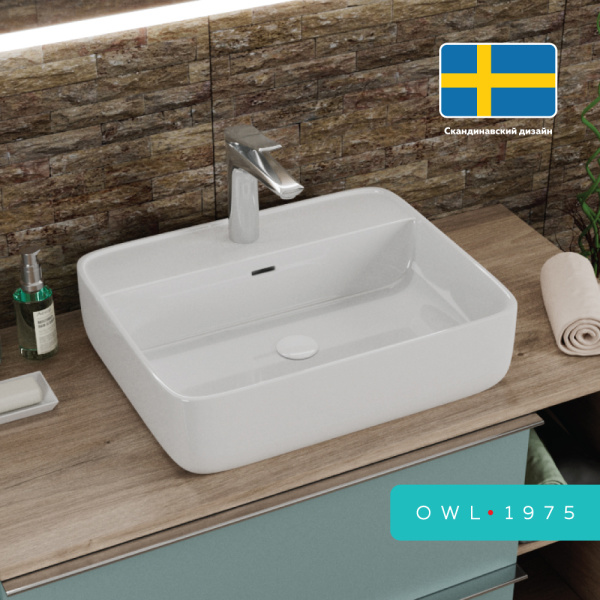 Накладная раковина OWL 1975 Vind OWLB191036 50x40 фото