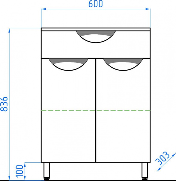 Комод Style Line Жасмин 60 фото