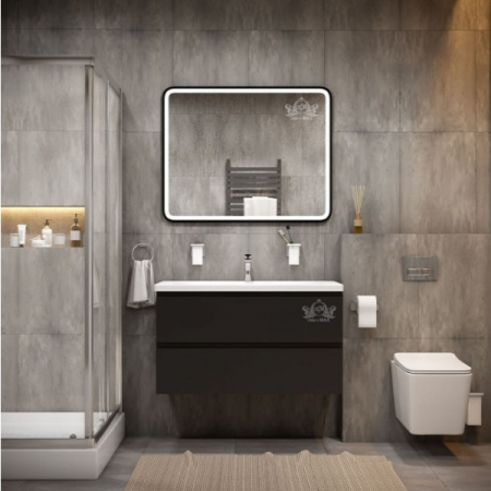 Зеркало с подсветкой Art&Max Genova AM-Gen-1200-800-DS-F 120 см фото