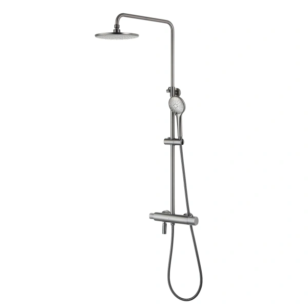 Душевая система (стойка) Lemark Bronx LM3772GM фото