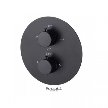 Смеситель термостатический скрытого монтажа Feramolli BL607T3W фото