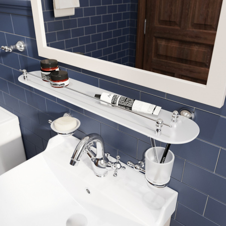 Полка стеклянная Iddis Retro RETSSG0i44 фото