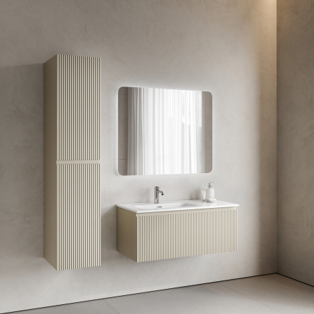 Тумба под раковину Sancos Snob R 1.0 SNR1.0100LCE Beige Soft фото