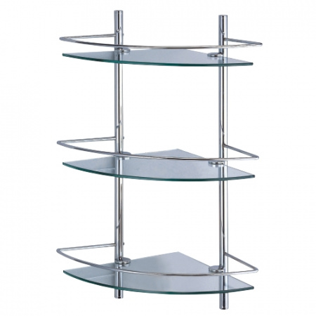 Тройная стеклянная полка WasserKRAFT K-3133 фото