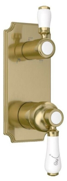 Душевая система скрытого монтажа Elghansa Terrakotta 54C0986-Bronze фото