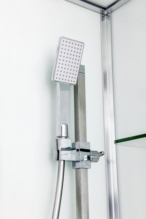 Душевая кабина с гидромассажем и паром Acquazzone Alexandra 100S 100х100х220 фото