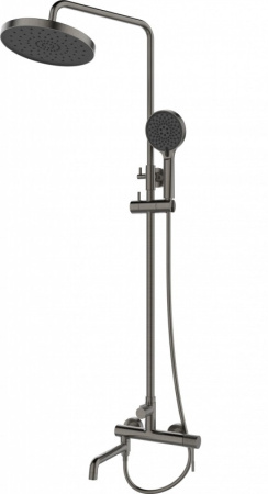 Душевая система Esbano DAISY (DS-GM) оружейная сталь фото