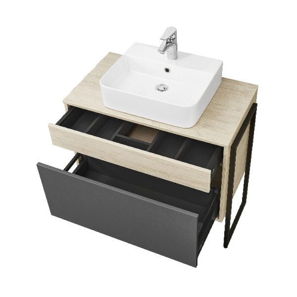 Тумба под раковину Акватон Лофт Урбан 80 1A247601LQX60 фото