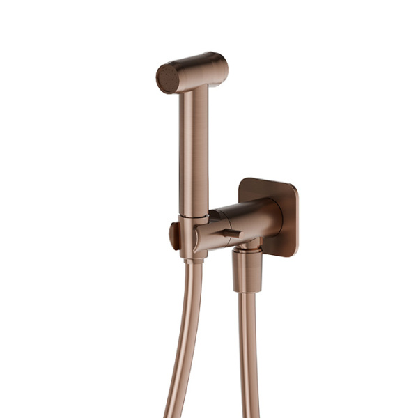 Гигиенический душ Newform X-STEEL 316 69644X.59.067 Brushed copper bronze фото