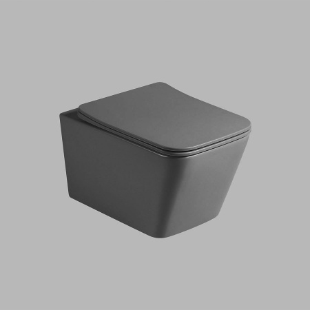 Подвесной унитаз безободковый Vincea Q-Line VT1-12MA с сиденьем фото