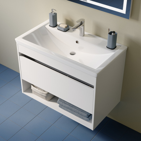 Тумба с раковиной Iddis Zodiac ZDX80WNi95K 80 см фото