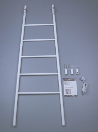 Электрический полотенцесушитель Abber Treppe AH4705MW белый матовый фото