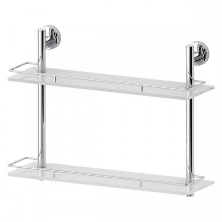 Полка с ограничителем двойная FBS Luxia LUX 064 50 см фото