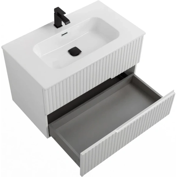 Тумба под раковину Cezares Duet 90 DUET-N-900-2C-SO-BL 90 см, Bianco Lucido фото