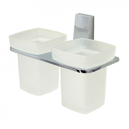 Два стакана для зубных щеток WasserKRAFT Lopau K-6028D фото