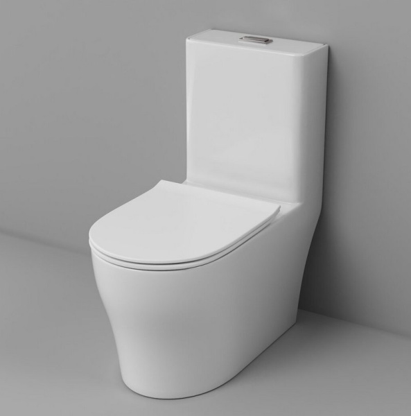 Унитаз напольный со смывом торнадо Grossman Classic GR-4488SQ с сиденьем фото