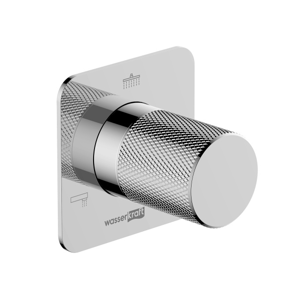 Переключатель потоков на 3 выхода WasserKRAFT Mosel A294 хром фото