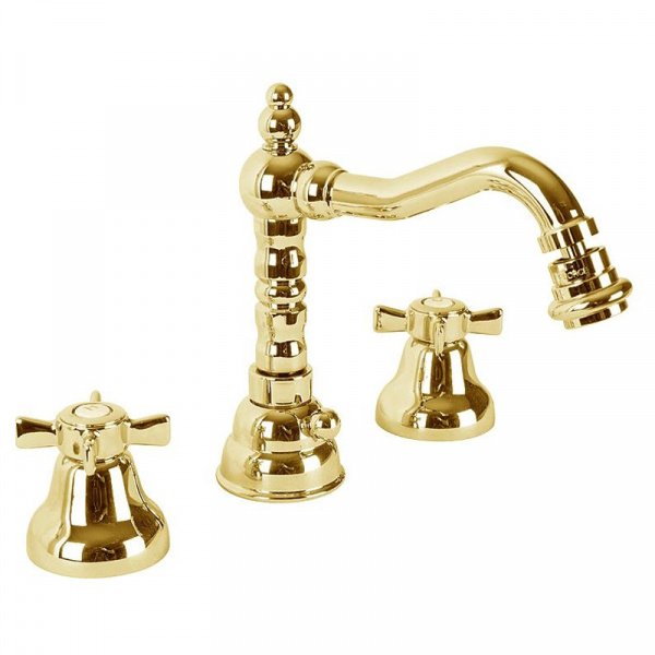 Смеситель для биде двухвентильный Cezares Lord LORD-BBS2-03 золото фото