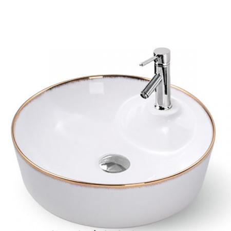 Накладная раковина CeramaLux Luxe Line D1306H011 45х45 фото