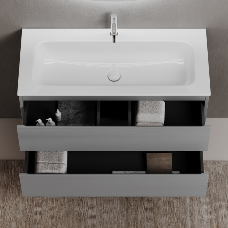 Тумба под раковину Sancos Folk FL120ES Ergraut soft фото