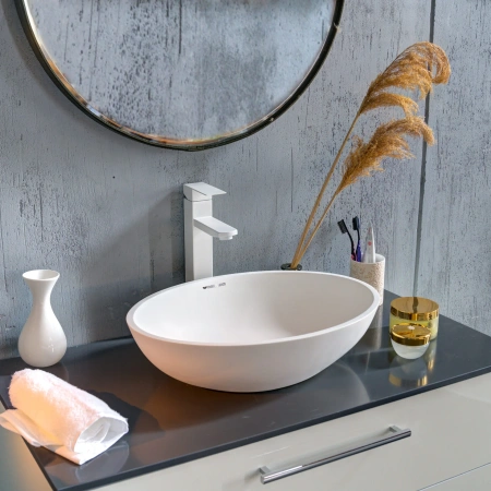 Накладная раковина Montebianco Conca 480 12093 48x32 фото