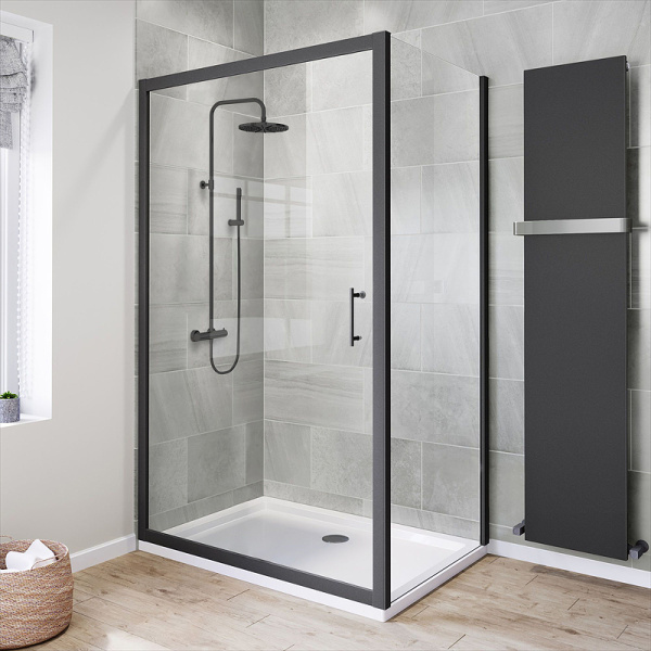 Душевая система Paini Cox 78PZ689TH Черный матовый фото