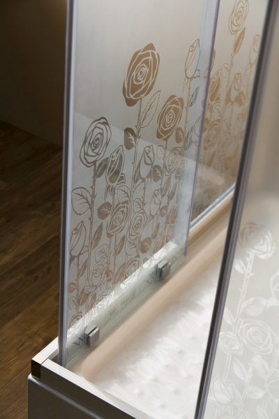 Душевой уголок Cezares Rosa ROSA-A-2-90-RO-Bi 90х90 см фото