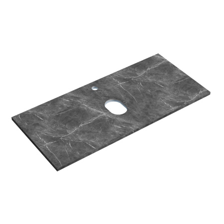 Столешница с отверстием под смеситель Sancos TT100A1X 100 см, black sky фото