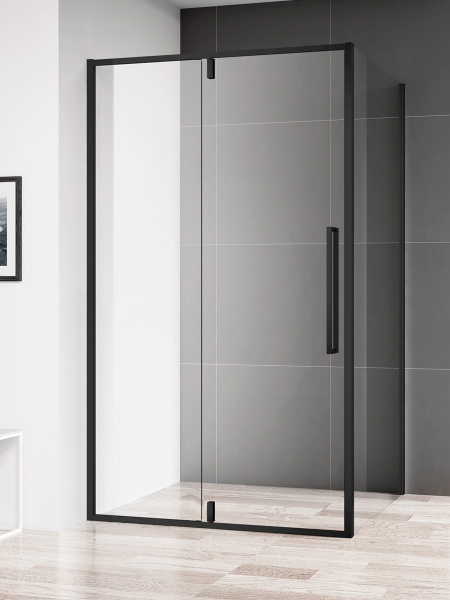 Боковая перегородка AQUAme 80 AQM7111-2 черная фото