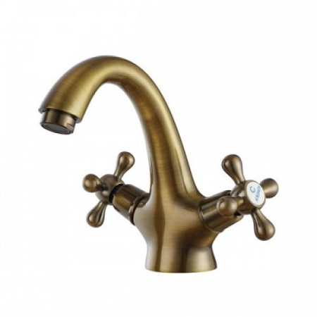 Смеситель для раковины двухвентильный Kaiser Carlson Style 44311-1 фото