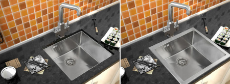 Мойка кухонная Zorg Inox RX RX-4444 фото