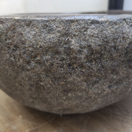 Накладная раковина из речного камня RS01156 (36*35*15) фото