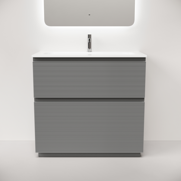 Тумба под раковину Sancos Folk Floor FL90FES Ergraut soft фото