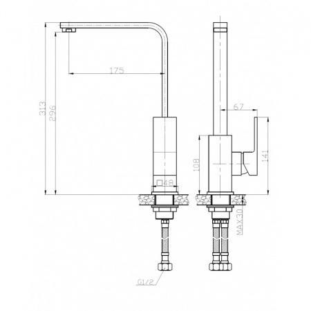 Смеситель для кухни Weltwasser WW MX KASSEL 706 фото