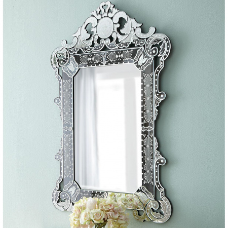 Зеркало венецианское в раме Art-Zerkalo Bernard VZ091SL 125x85 фото