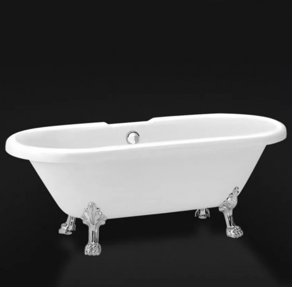 Акриловая ванна BelBagno BB21-CRM 177,4х80,5 на ножках фото