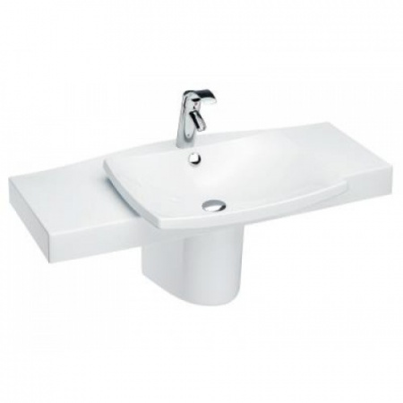 Полувстраиваемая раковина Jacob Delafon Escale E1280 100 см фото