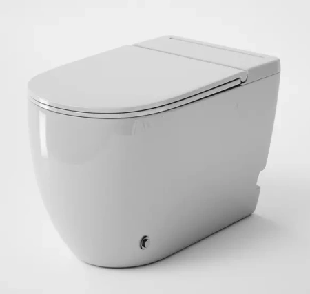 Унитаз напольный с импульсным смывом Grossman GR-PR-5502 с сиденьем фото