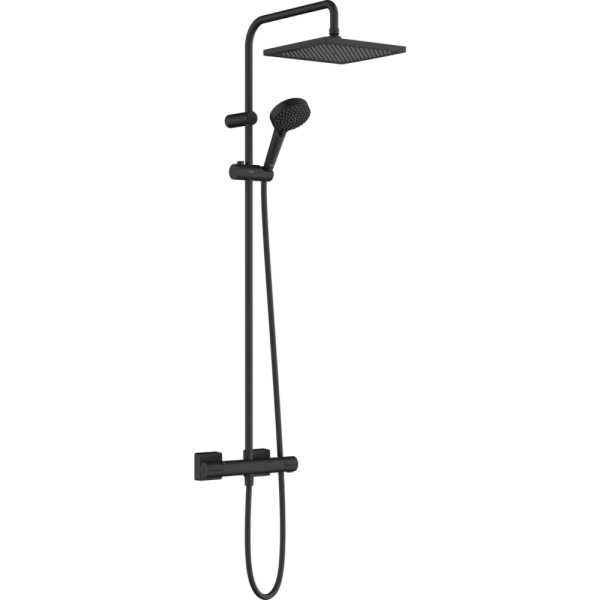 Душевая система (стойка) Hansgrohe Vernis Shape Showerpipe 240 26427670 черная матовая фото