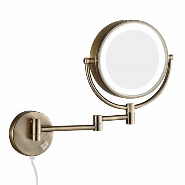 Зеркало косметическое для ванной Bronze de Luxe Windsor 12201BR-1 фото