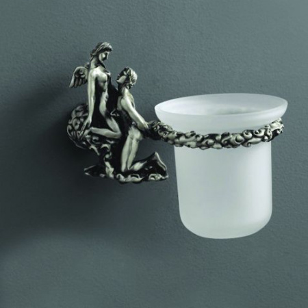 Ершик для унитаза Art&Max Romantic AM-B-0811-T серебро фото