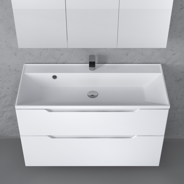 Тумба с раковиной Raval Wector 100 Wct.01.100/P/W/MD фото