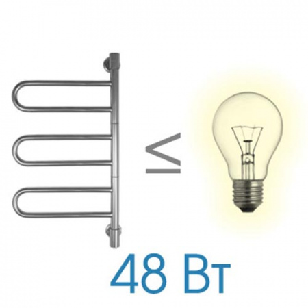 Электрический полотенцесушитель Energy U G3K EETR0UG3K0000000000 77x40 фото